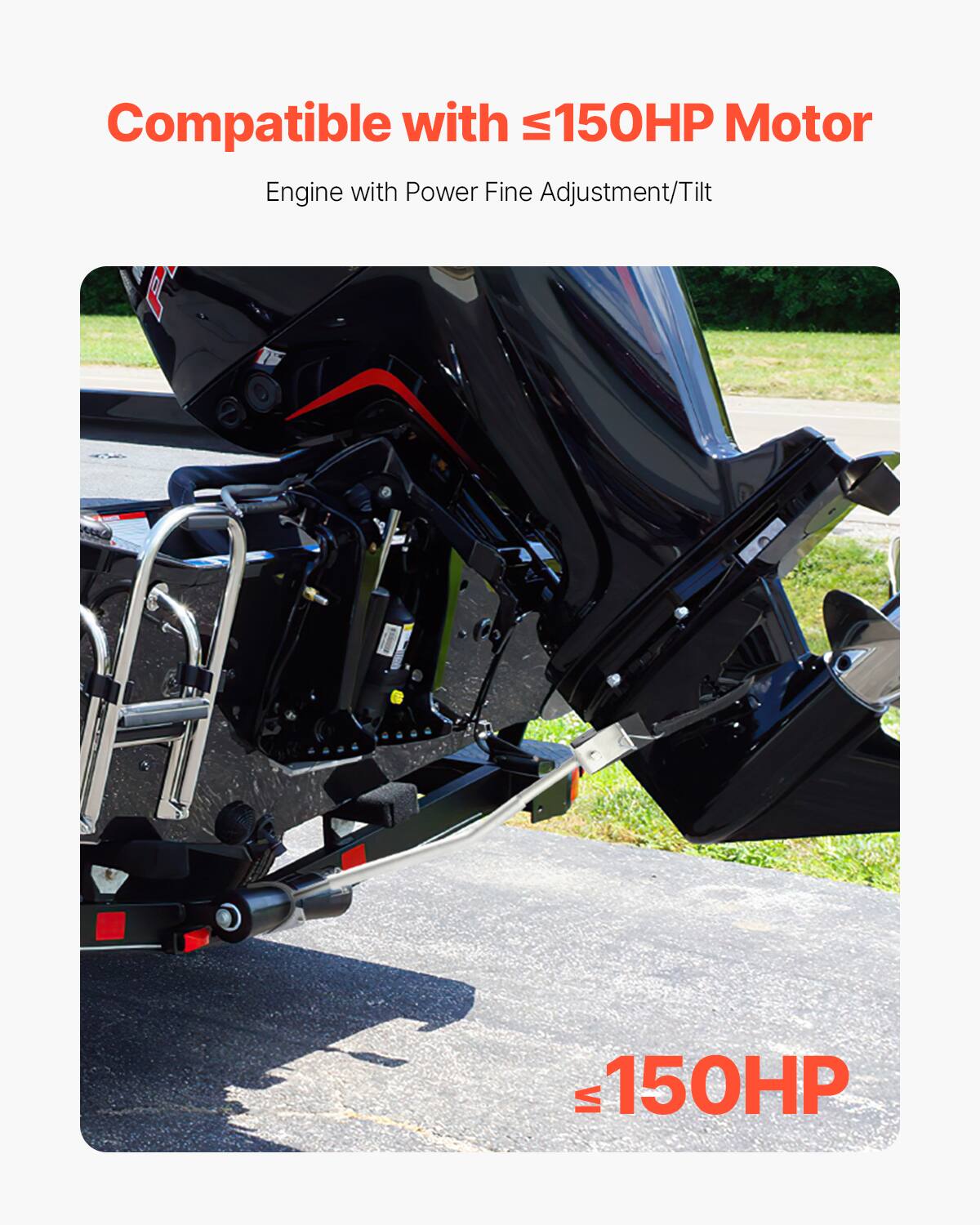 Compatible with ≤150HP Motor Engine with Power Fine Adjustment/Tilt