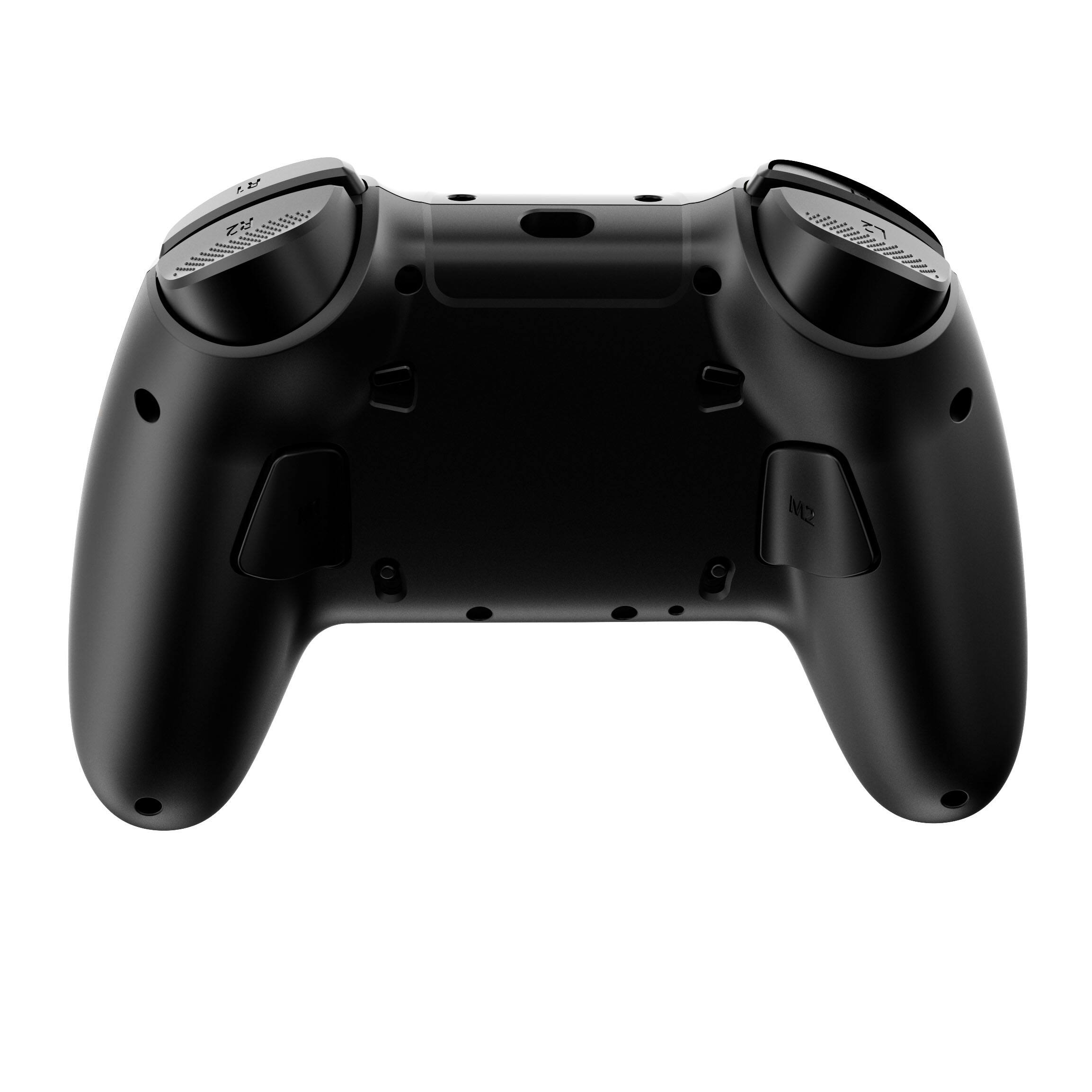 Alt View 3. Cluzine - Wireless Game Controller with Motion Sensor & Hall Effect Joystick Trigger, Multi-Device Compatible Gamepad - Black.