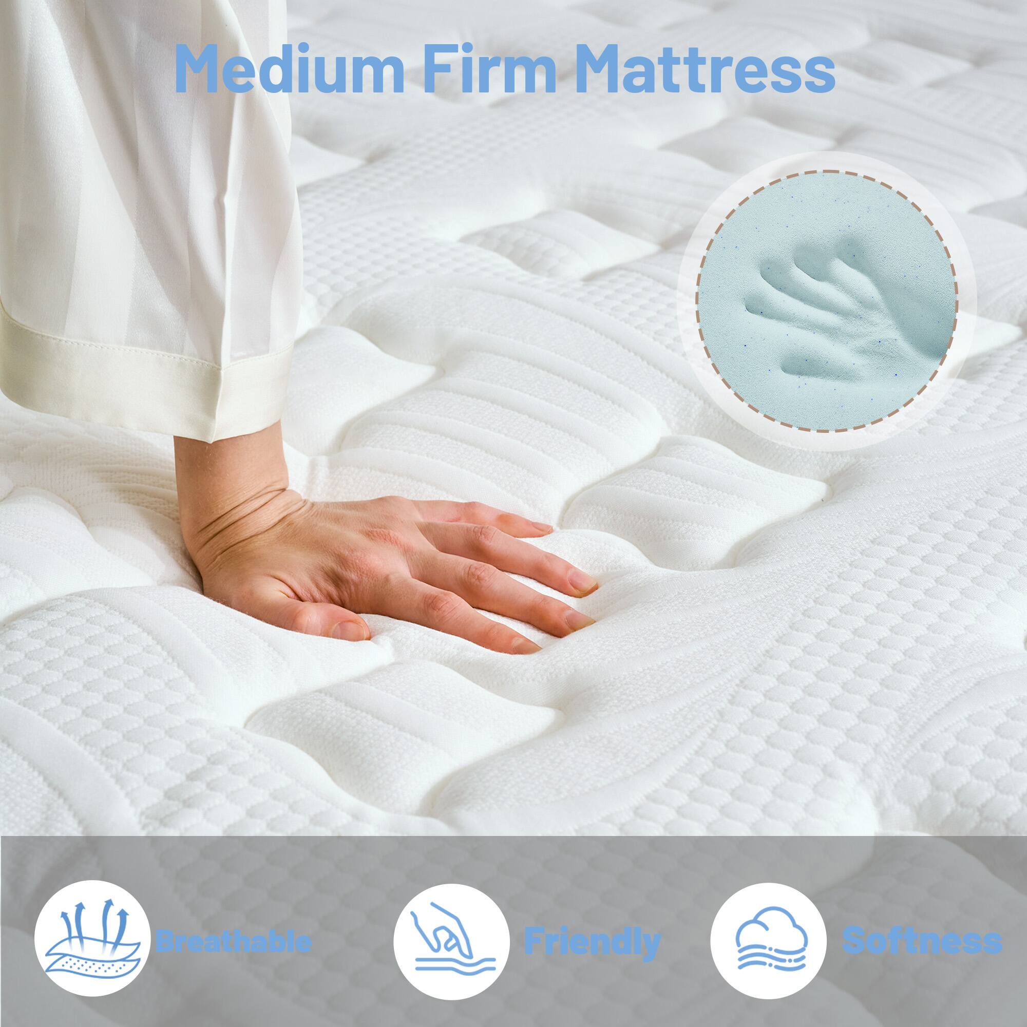 Medium Firm Mattress

Breathable

Friendly

Softness