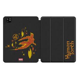 Keyscaper - Marvel Badge Tablet Case - Apple iPad (10th Gen) - Human Torch