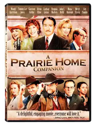 Front. A Prairie Home Companion - DVD.