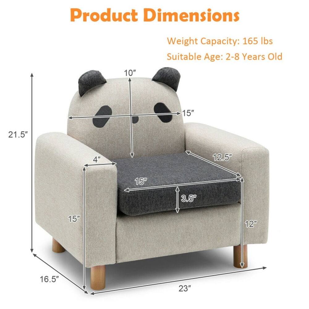 Product Dimensions:  
10" x 15" x 21.5" x 12.5" x 15" x 3.5" x 12" x 16.5" x 23"  
Weight Capacity: 165 lbs  
Suitable Age: 2-8 Years Old