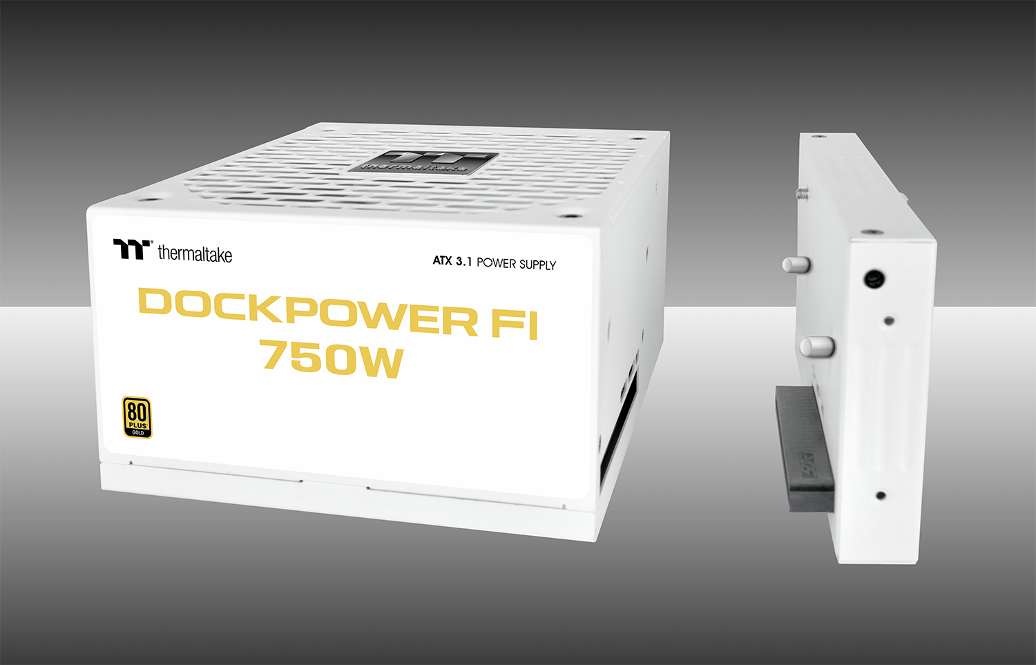 WORKING  
thermaltake ATX 3.1 POWER SUPPLY DOCKPOWER FI 750W 80 PLUS GOLD
