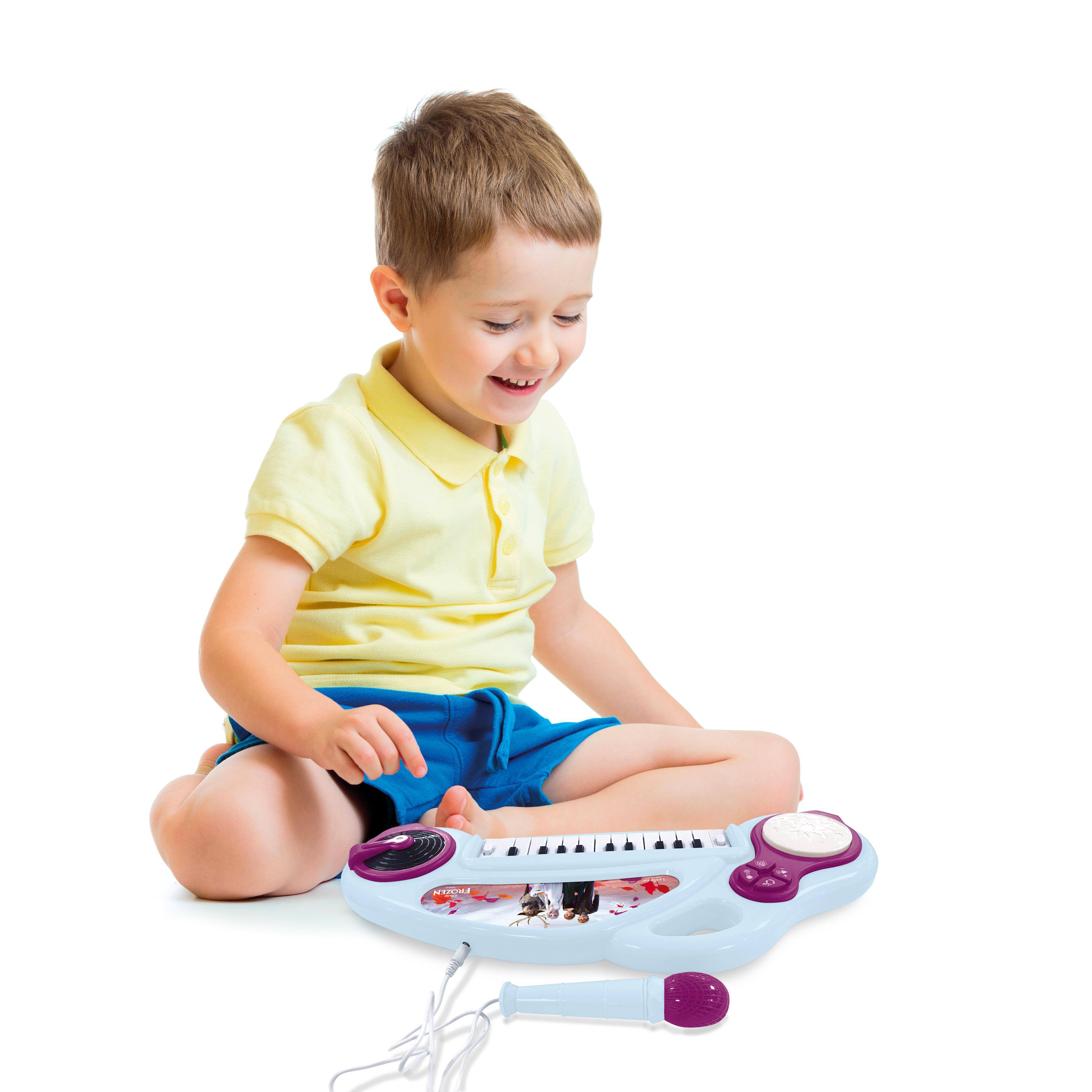Alt View 9. Lexibook - Disney Frozen Fun Electronic Keyboard with Lights.