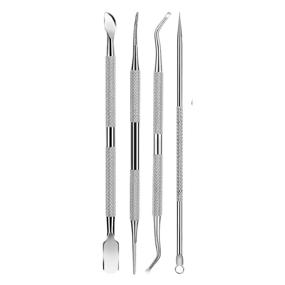 Alt View 3. Beauty Hub Ecommerce - 7-Pack Ingrown Toenail Tool Kit - Silver.