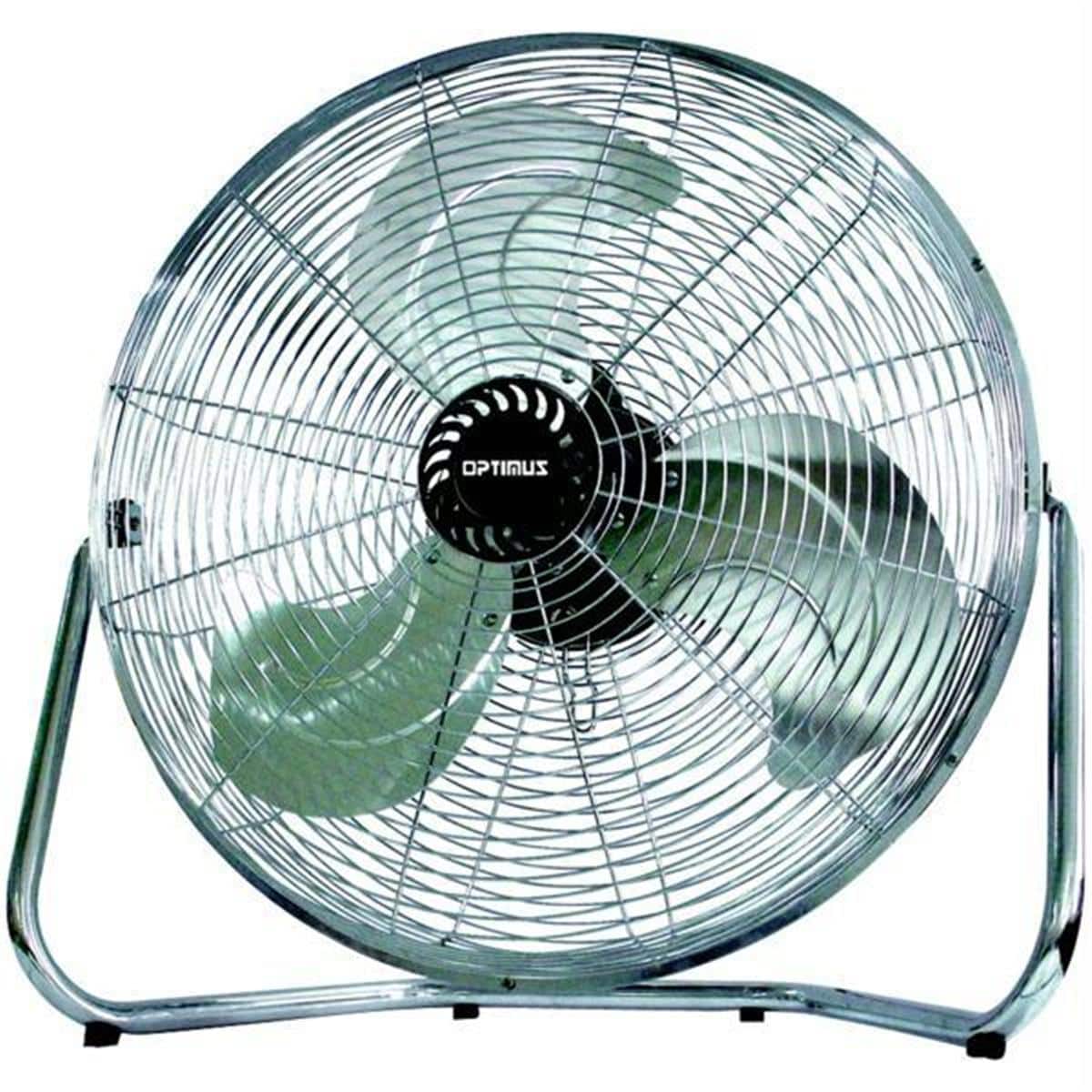 Optimus - 9 in. High-Velocity Fan - Silver