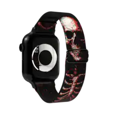 Front. ZOX - Techromancer NFC Smartwatch Band, 38/40/41mm - Black.