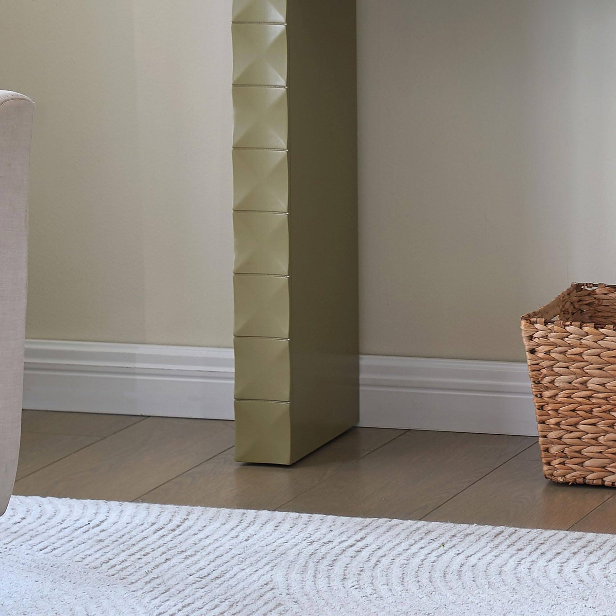 Alt View 3. Kings Brand Furniture - Kings Brand Furniture Turlock Wooden Console Table, Minimalist Sofa Table, Side Table, Entryway Table and Display Table - Medium Yellow.