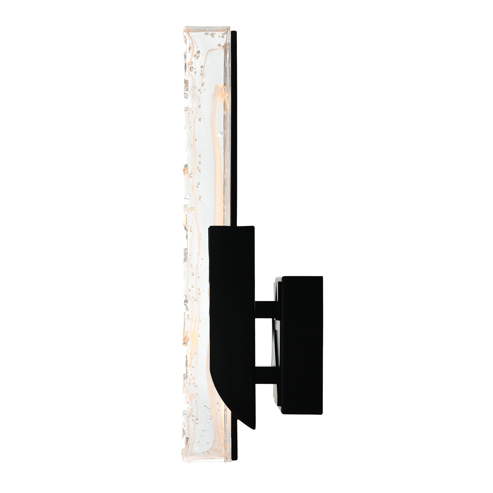 Back. CWI Lighting - Valira Integrated LED Black Wall Light - Black.