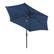 Left. Ainfox - Ainfox 9ft Patio Umbrella Without Lights - Navy Blue.
