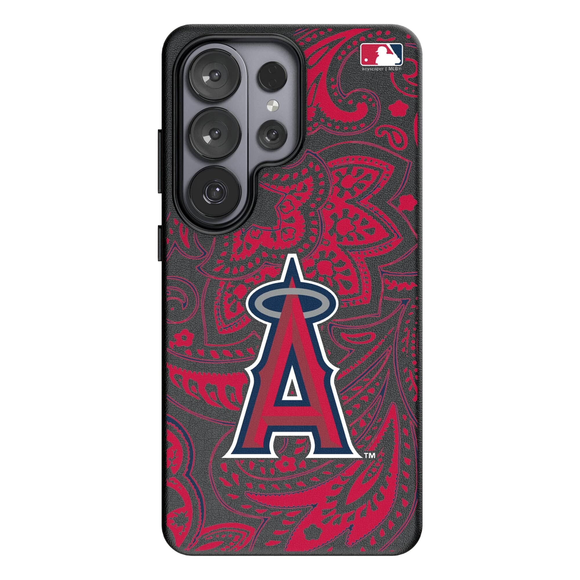 Keyscaper - MLB - Los Angeles Angels Paisley Galaxy Magnetic Bump Case - S26 Ultra - Black price history on PriceWatchPro