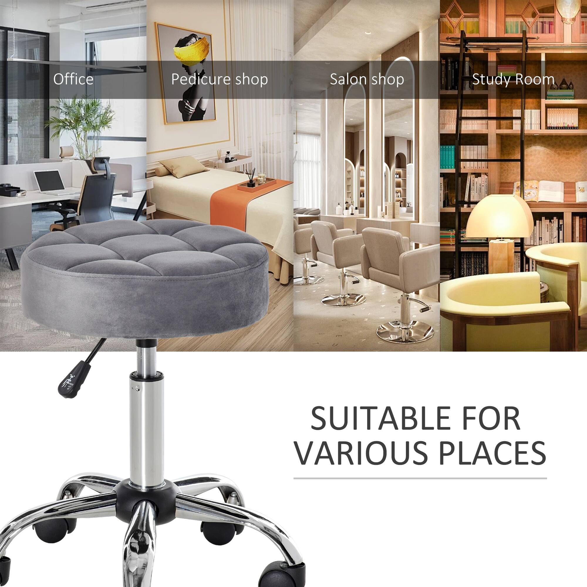 Office  
Pedicure shop  
Salon shop  
Study Room  

SUITABLE FOR VARIOUS PLACES