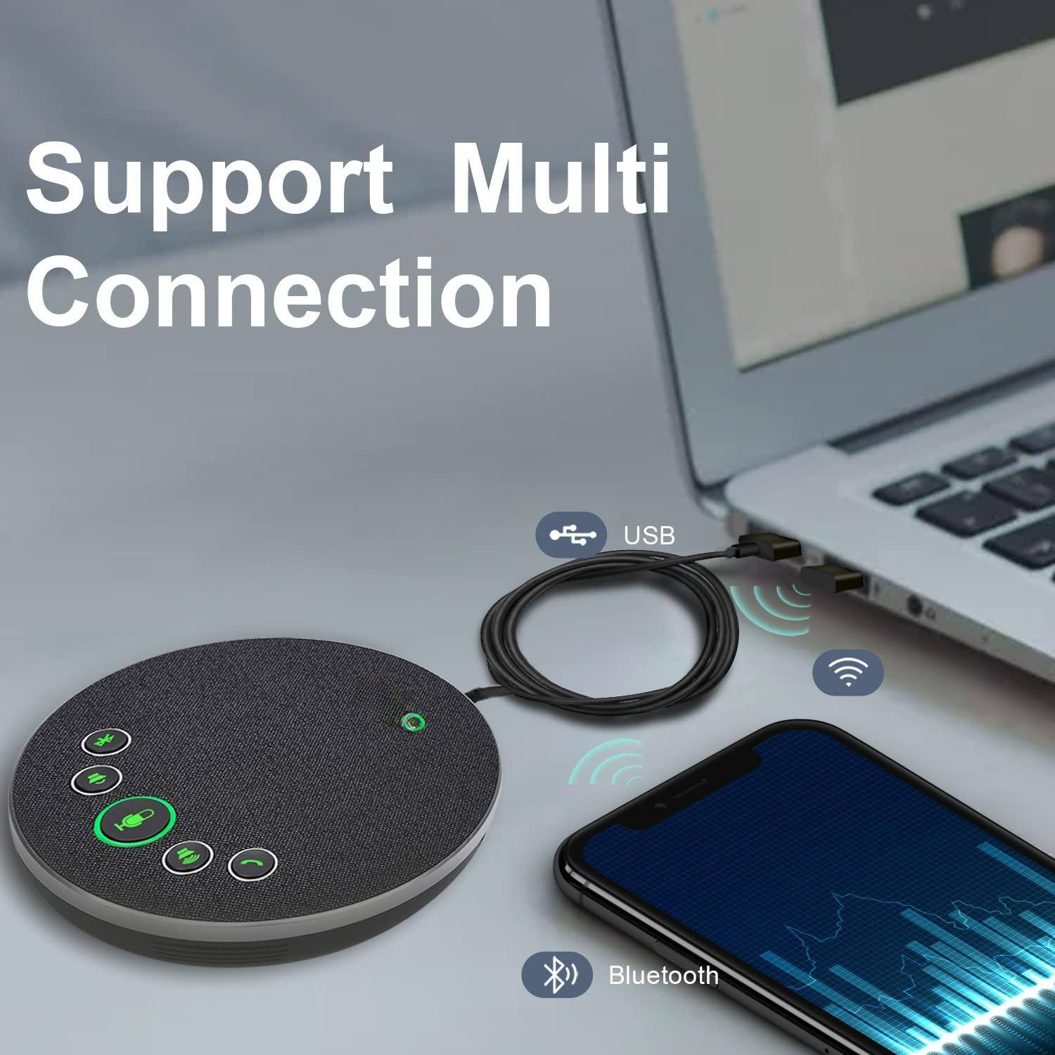 Support Multi Connection

- USB
- Bluetooth