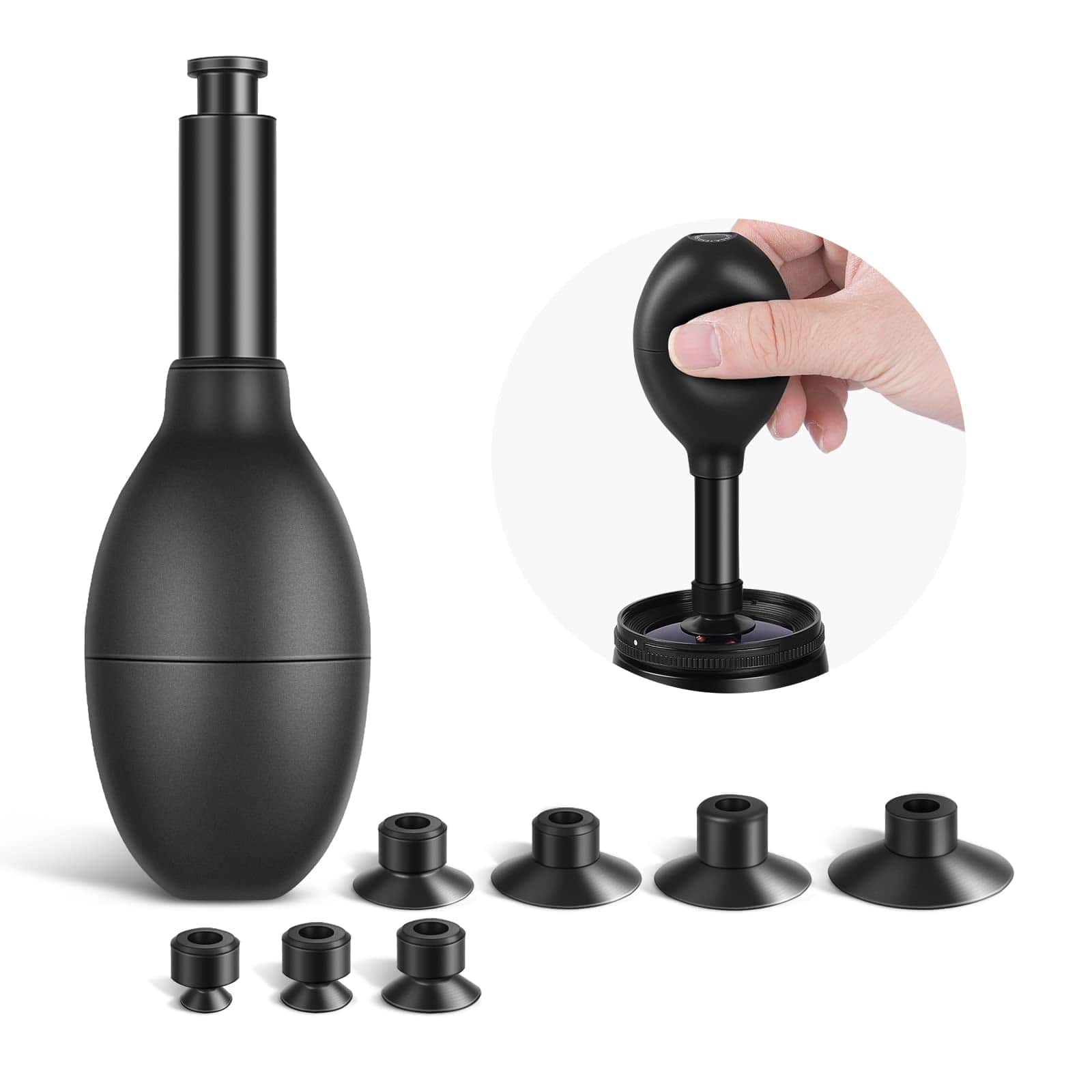 Neewer - 8-in-1 Lens Sucker Kit, IC Pick Up Vacuum Pen with 7 Interchangeable Cups, Lens Repair Tool price history on PriceWatchPro