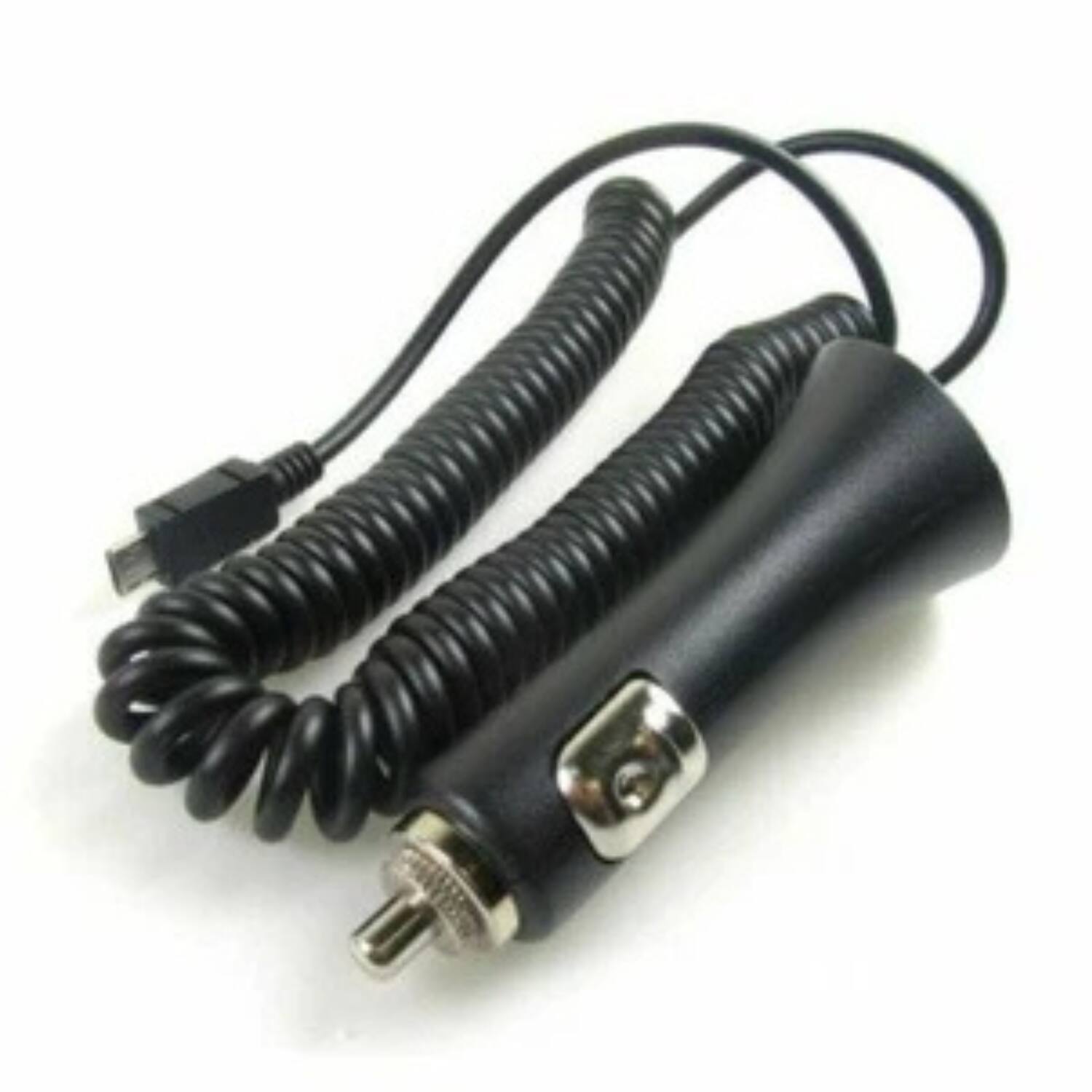 Back. Stock Preferred - 9FT Premium Micro USB Car Charger with IC Chip - Black.