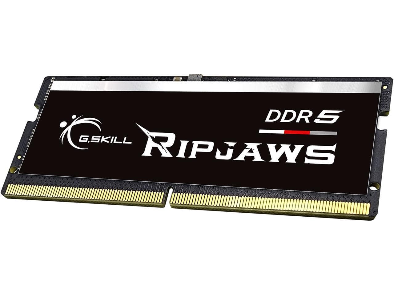 メモリー G.SKILL Ripjaws DDR5-5600 SO-DIMM 32GB G.SKILL Ripjaws SO DIMM 32GB 262 Pin DDR5 SO DIMM DDR5 5600 (PC5