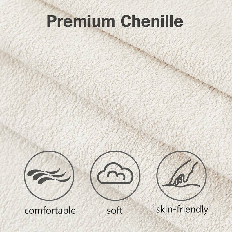 Premium Chenille

- Comfortable
- Soft
- Skin-friendly