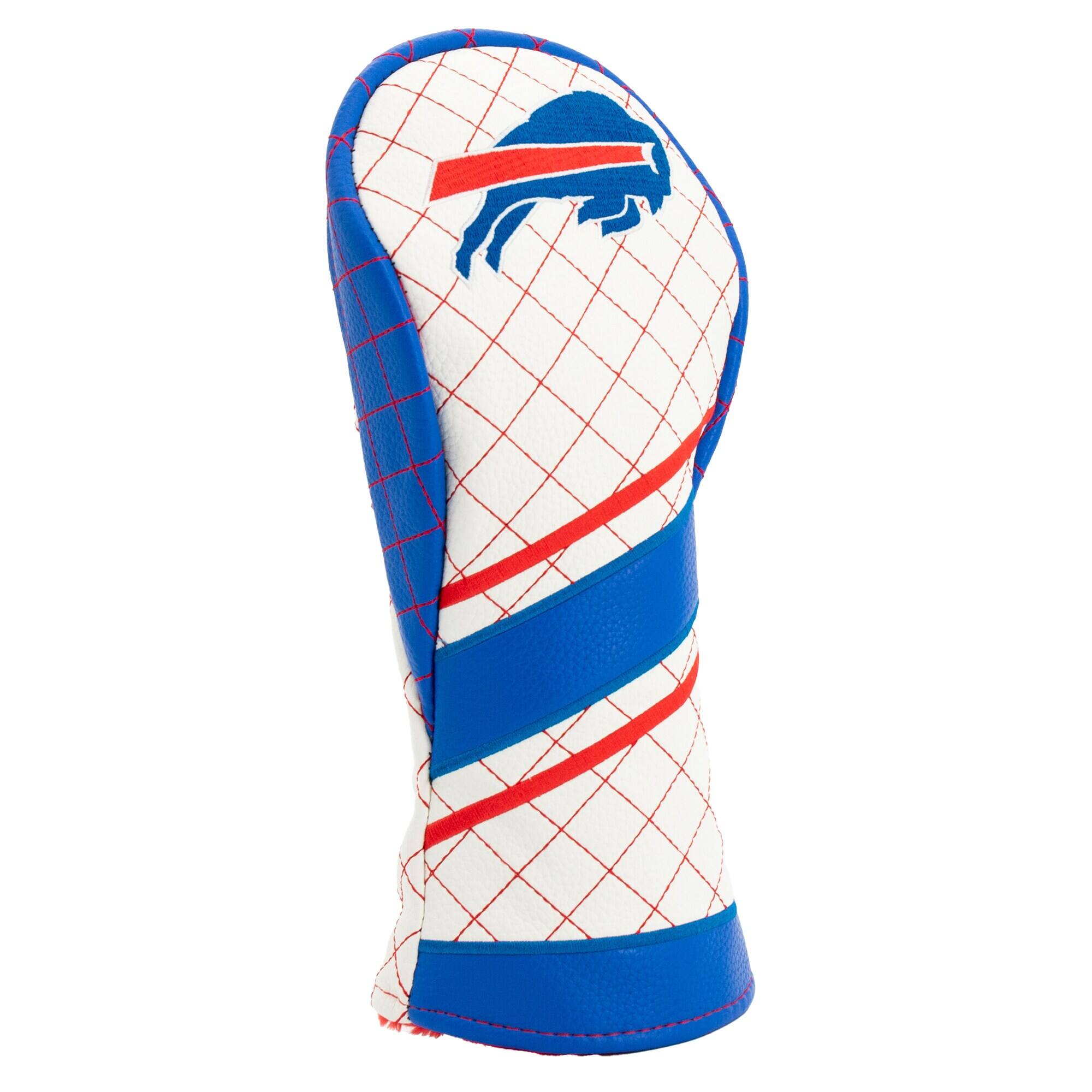 Alt View 2. Team Golf - Buffalo Bills Striped Quilted Fairway Headcover - Multicolor.