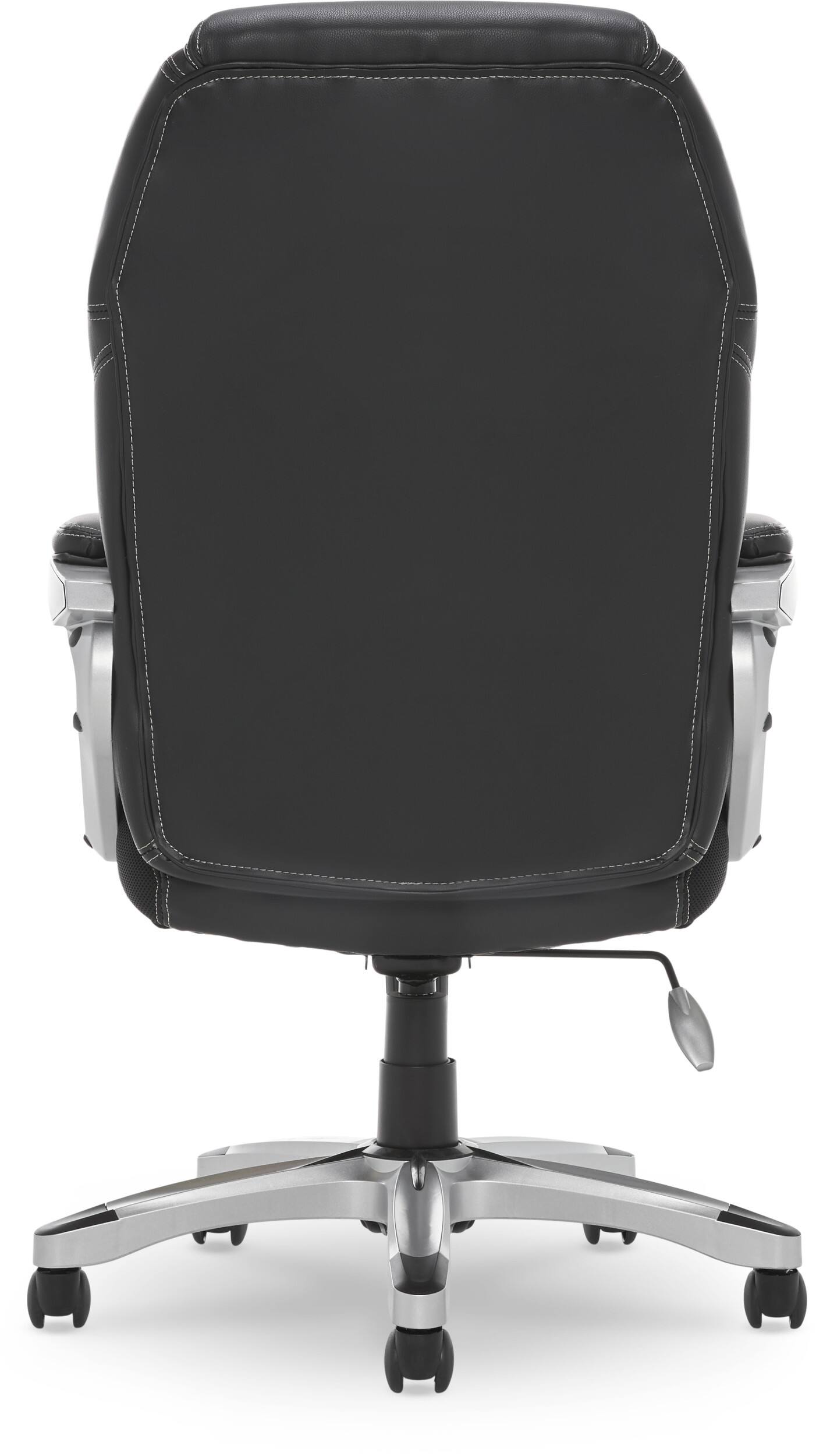 Alt View 20. Serta - Amplify Work or Play Ergonomic High-Back Faux Leather Swivel Executive Chair with Mesh Accents - Black.