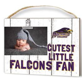 Jardine - Montevallo Falcons 8'' x 10'' Cutest Little Weathered Logo Clip Photo Frame - White