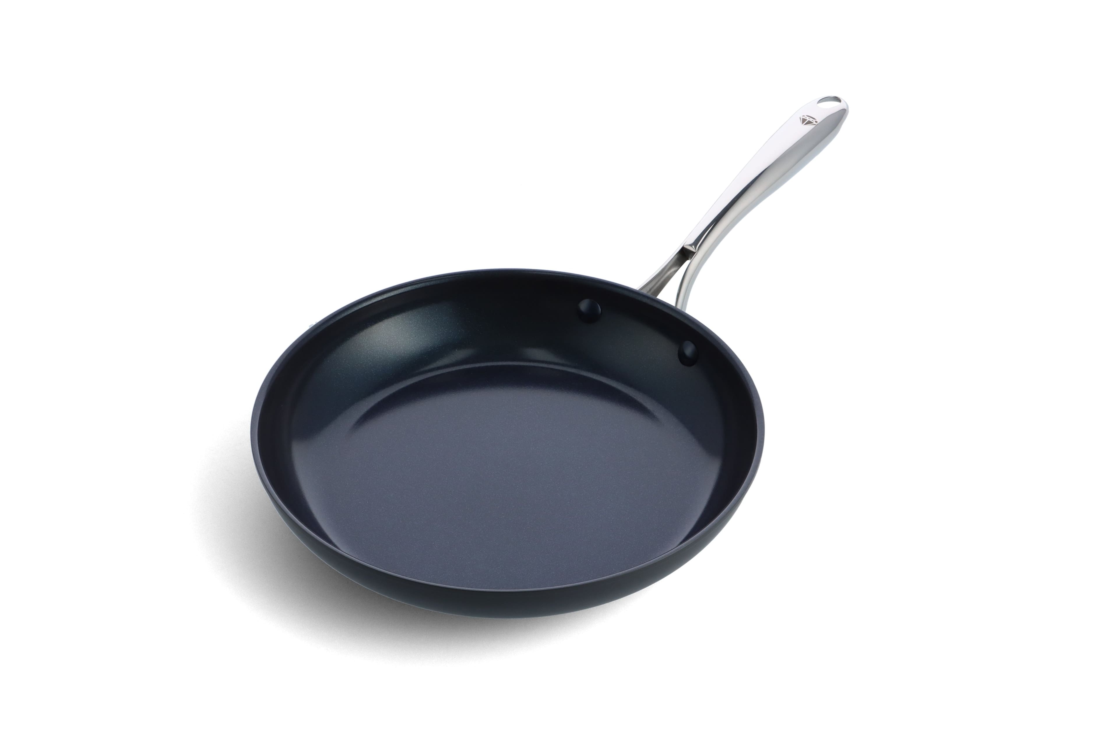 Angle. Blue Diamond - HD 8 inch Skillet - Blue.