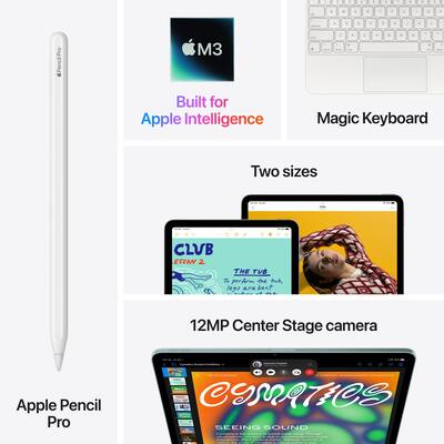 Apple 13 inch iPad Air M3 chip Built for Apple Intelligence