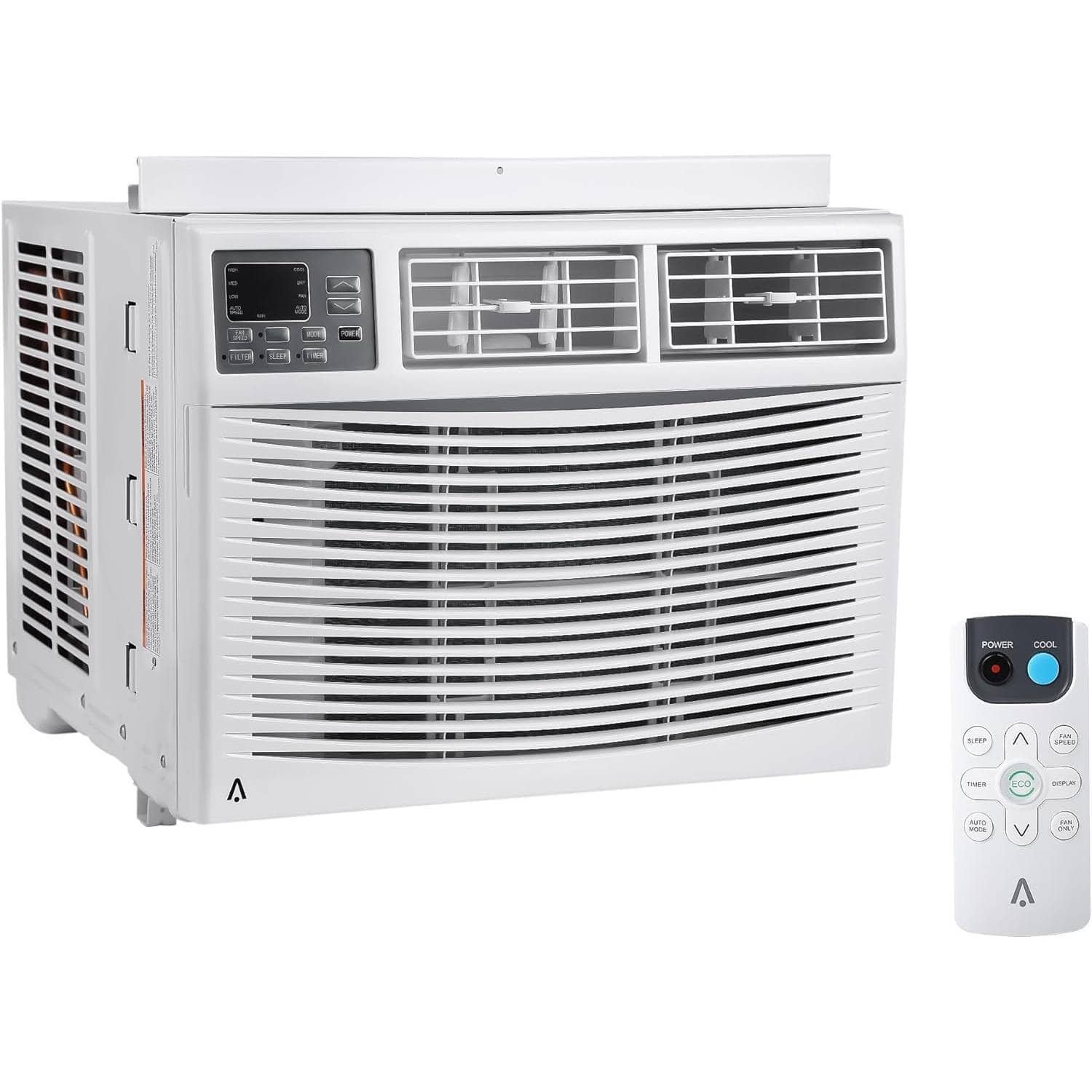 Acekool - 10000 BTUs Window Air Conditioner for Home and Office Use with Wifi - White