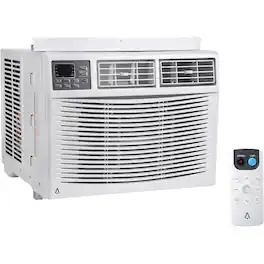 Acekool - 10000 BTUs Window Air Conditioner for Home and Office Use with Wifi - White