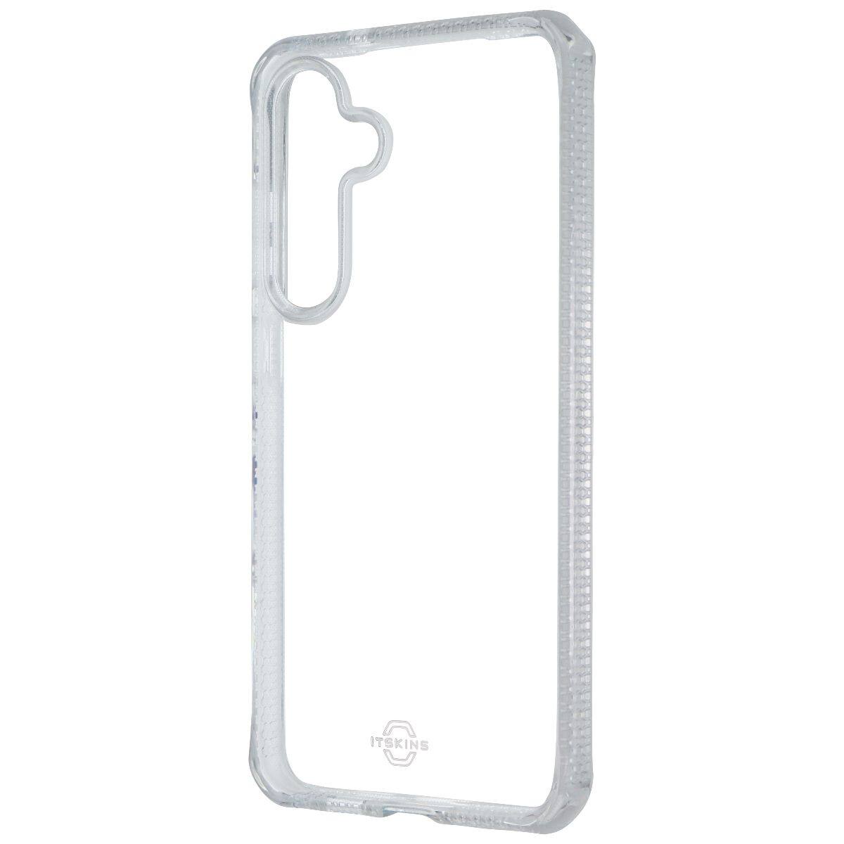 Back. Itskins - Spectrum_R Mood Case for Samsung Galaxy S24+ - Clear to Light Purple - Clear / Purple.