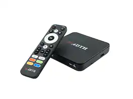 ADTH - NextGen TV Box Gen 2, ATSC 3.0/1.0 Digital Tuner and Receiver (64GB) - Black