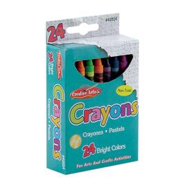 Charles Leonard - Crayons, Assorted Colors, Box of 24