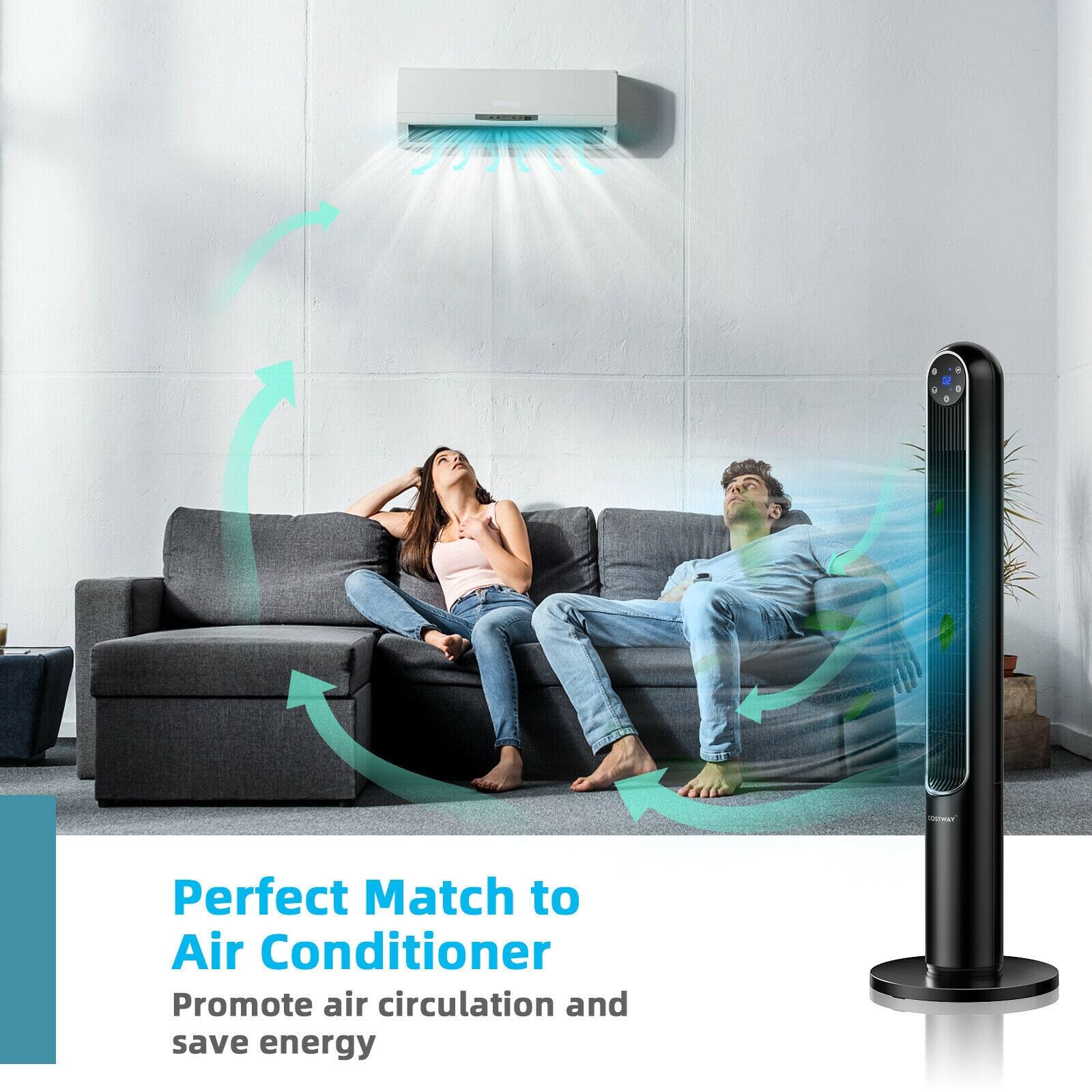 Perfect Match to Air Conditioner

Promote air circulation and save energy