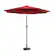 Alt View 11. Nature Spring - 9-Foot Outdoor Patio Umbrella with Push Button Tilt - Red.