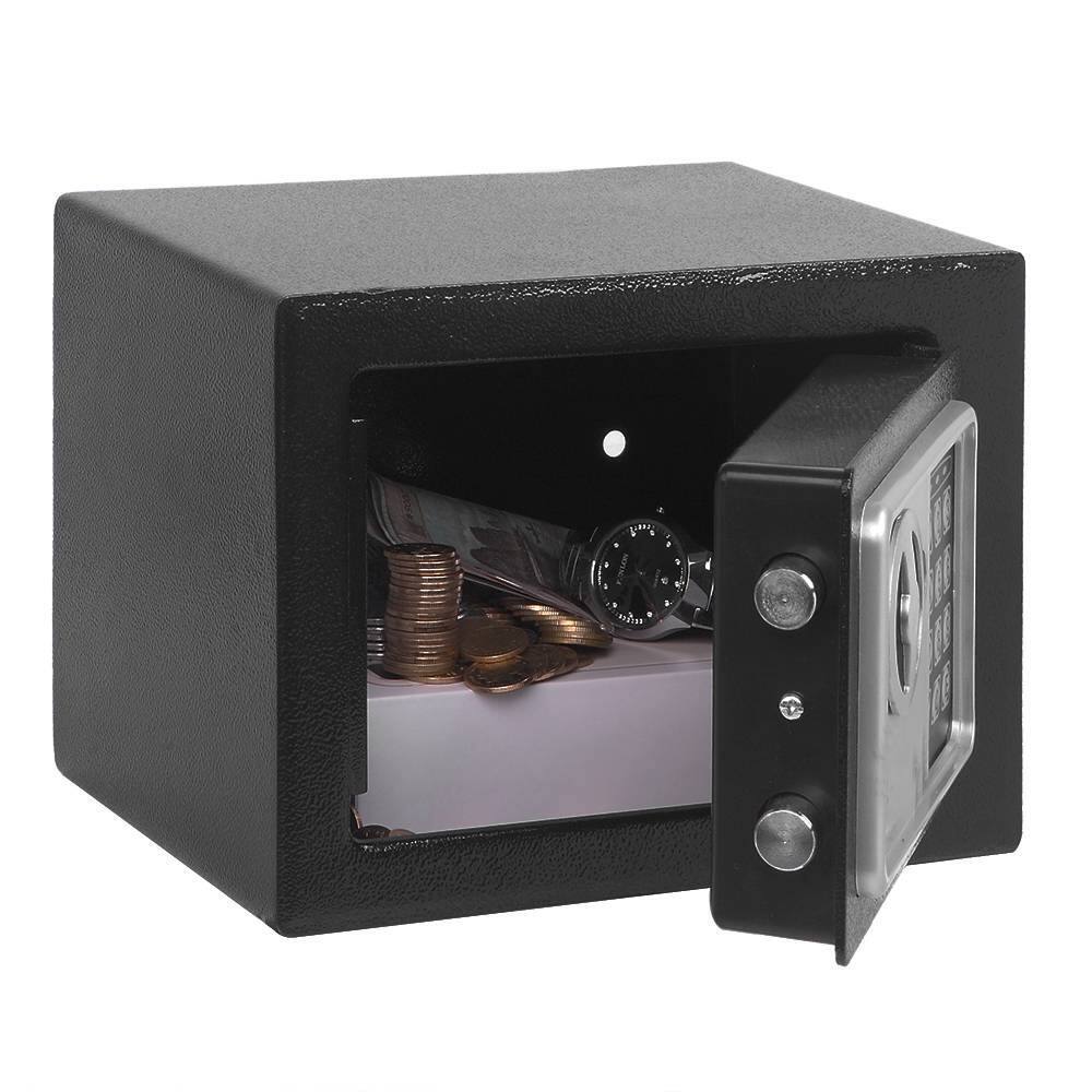 Alt View 3. Winado - Electronic Digital Safe Box Keypad Lock Security Home Office Cash Jewelry Gun - Black.