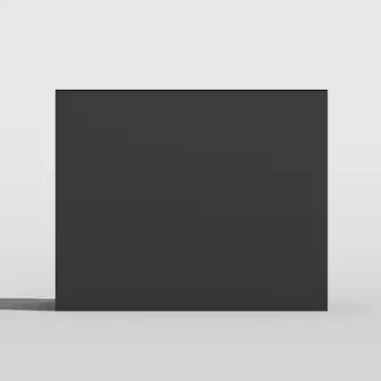 Front. Famapy - Famapy Modern Office Reception Desk: Functional Storage, Sleek Design for Workspaces - Black.