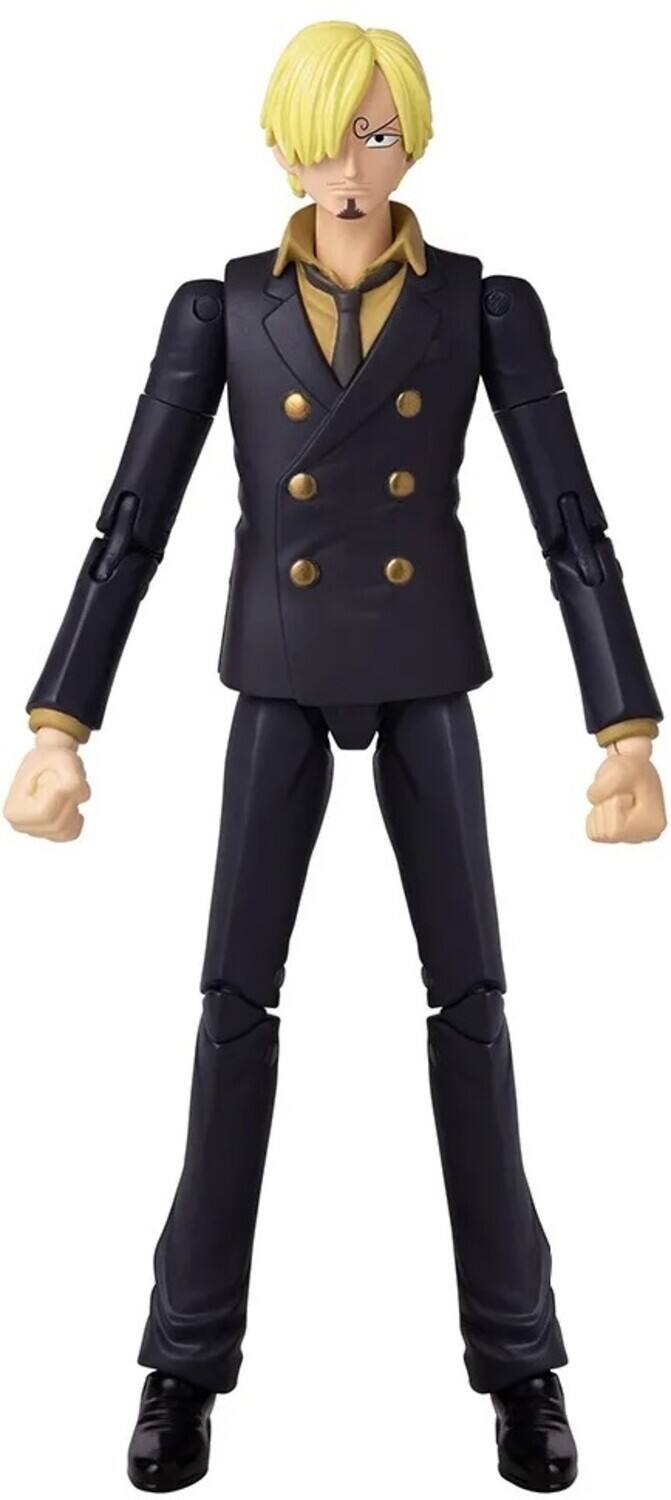 Alt View 3. Bandai - Bandai - One Piece - Anime Heroes - Sanji Action Figure   - COLLECTIBLES - Multicolor.