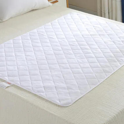 Front. Cheer Collection - Waterproof Mattress Protector, Absorbent Mattress Cover, Washable Bed Pads for Adults, Breathable & Soft Rayon from - White.