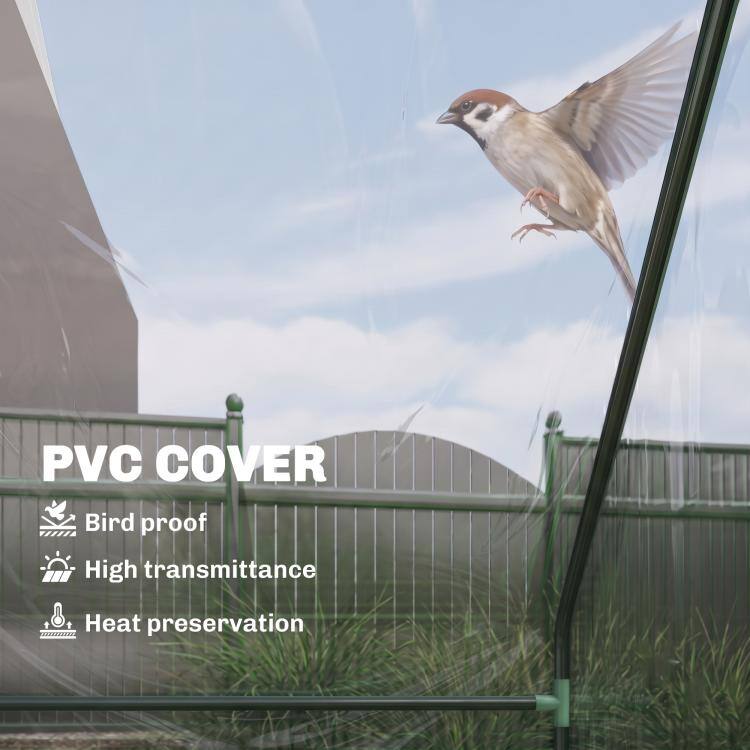 PVC COVER  
Bird proof  
High transmittance  
Heat preservation