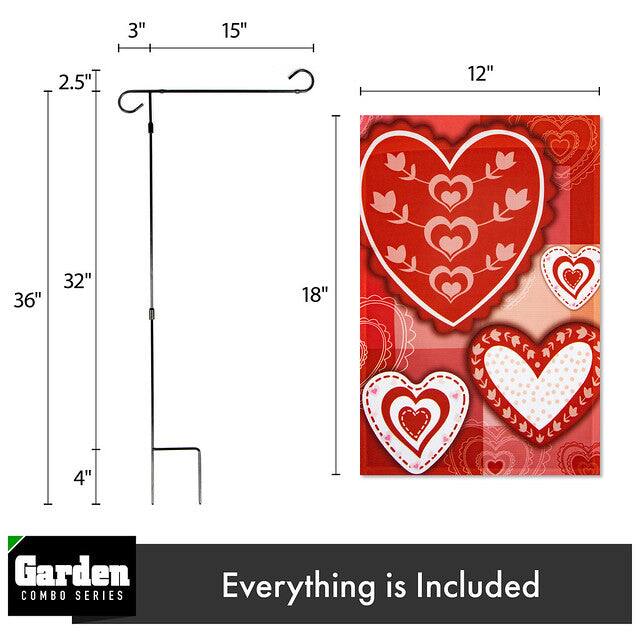 3" 15" 2.5" 12" 36" 32" 18" 4" Garden COMBO SERIES Everything is Included