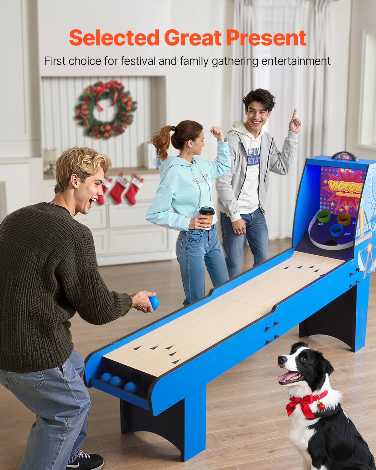 Selected Great Present  
First choice for festival and family gathering entertainment  

VICTOR  
E R0L-KP-00R7  
A 20 3N 20 B