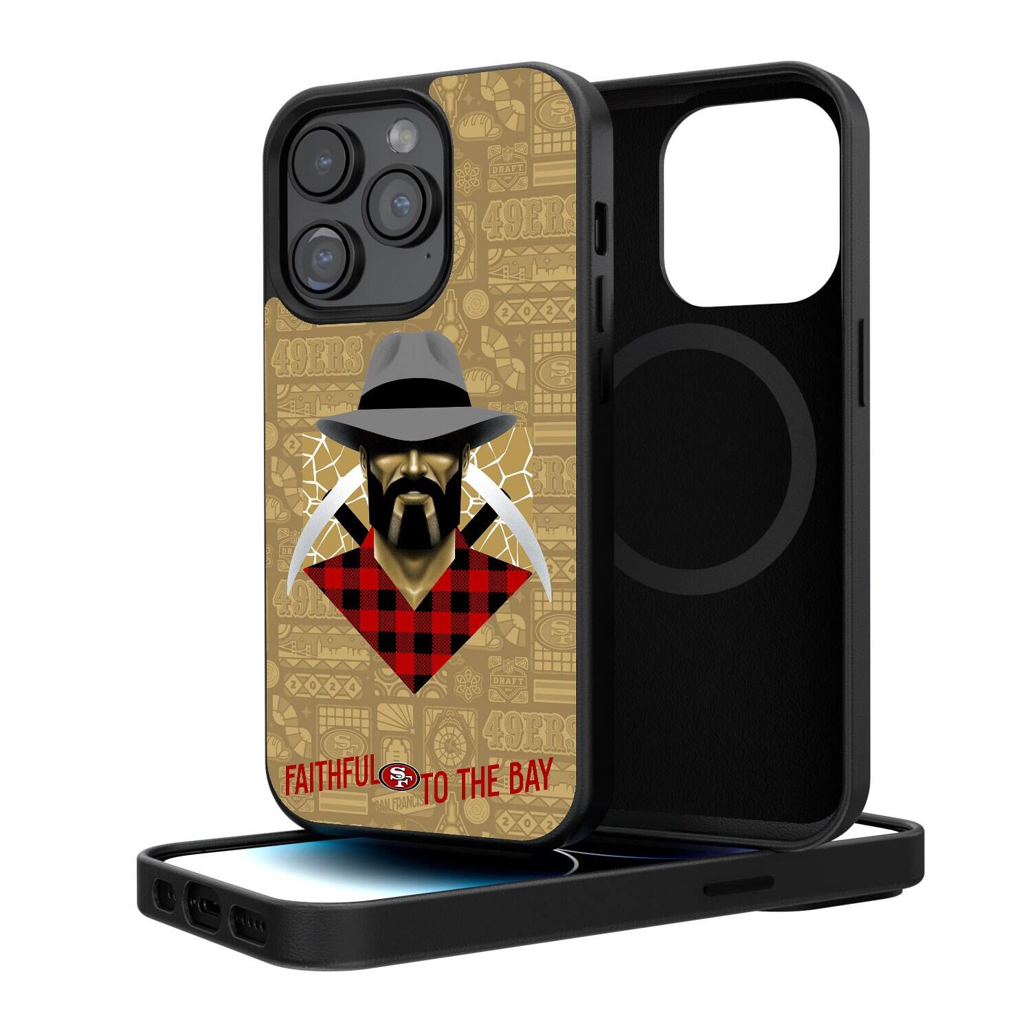Keyscaper - NFL - San Francisco 49ers iPhone Magnetic Bump Case - 15 Pro Max - Black price history on PriceWatchPro