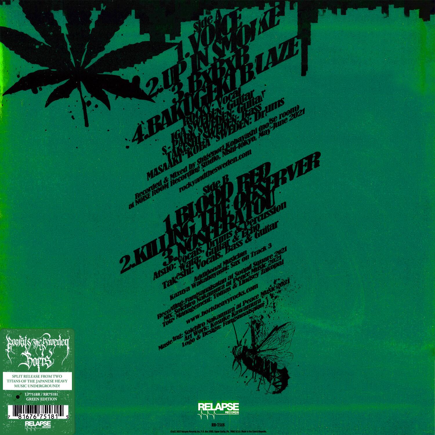 Back. Split EP [LP].