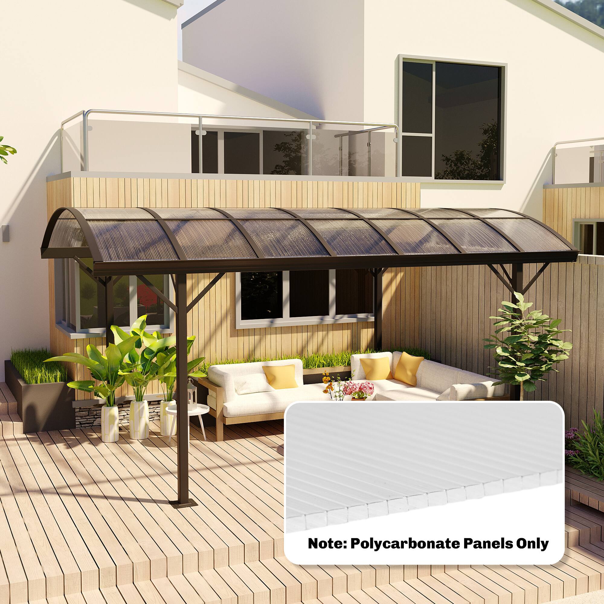 Note: Polycarbonate Panels Only