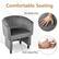 Comfortable Seating: Skin-friendly Velvet Elastic Sponge Filling
