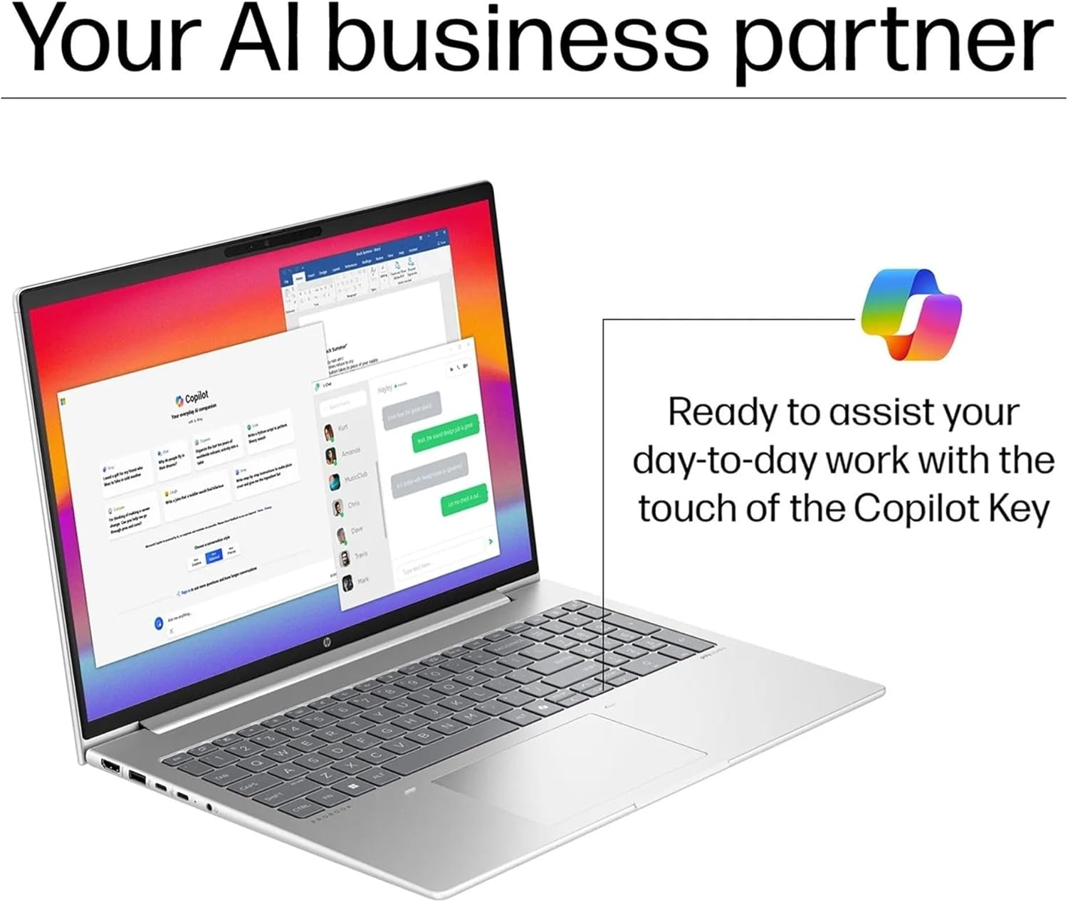 Your AI business partner

Ready to assist your day-to-day work with the touch of the Copilot Key