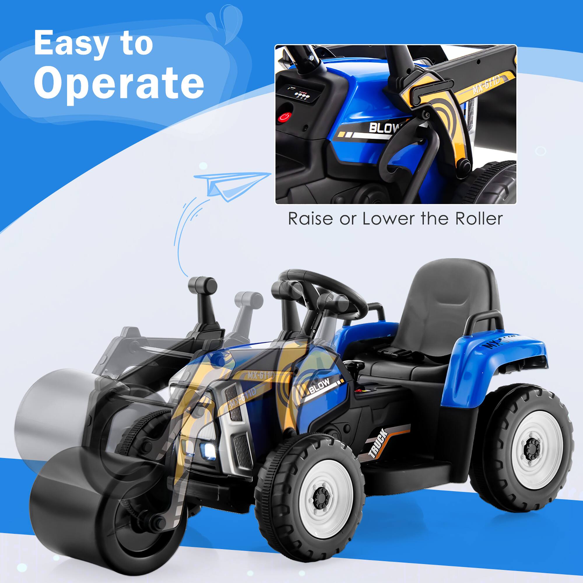 Easy to Operate

Raise or Lower the Roller

BLOW MX-6110

BLOW TRUCK