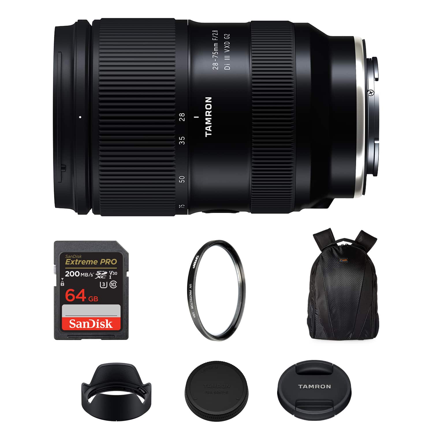 Tamron 28 75mm F/2.8 Di III VXD G2 Standard Zoom Lens for Sony E