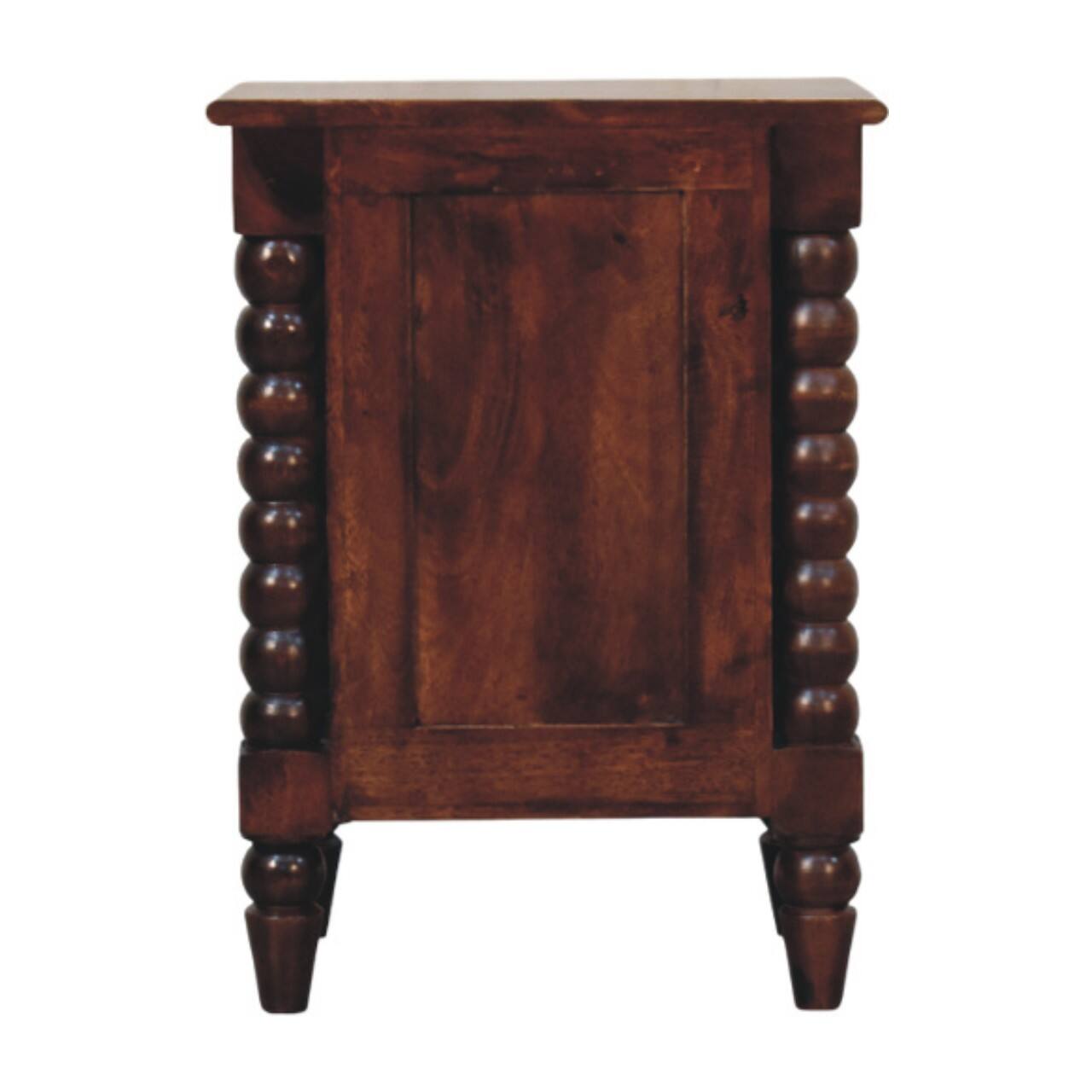 Back. Artisan Furniture - Artisan Furniture Solid Wood Bexley Spindle Bedside - Brown.