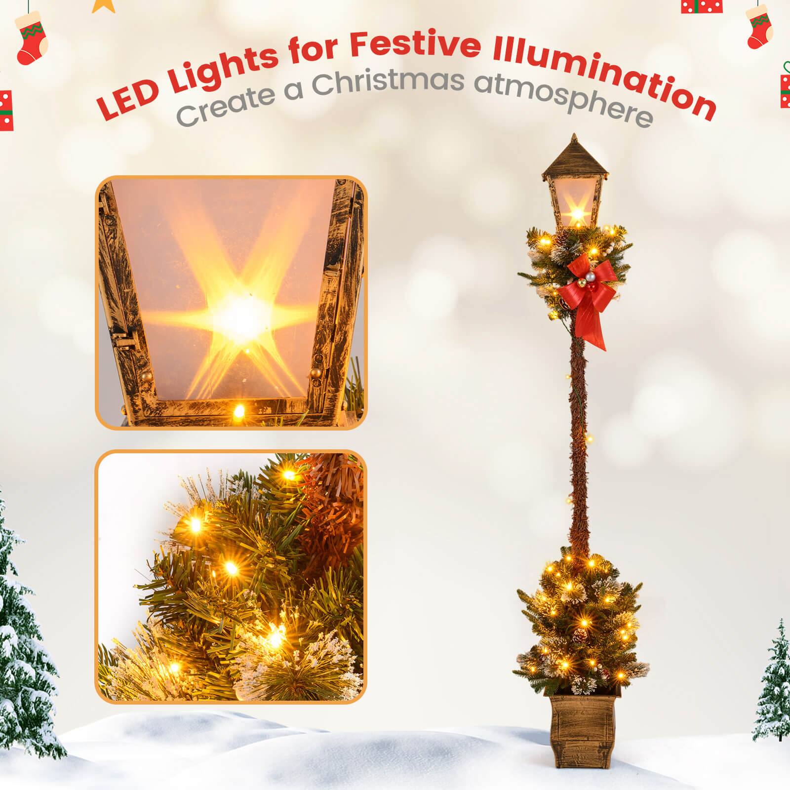 LED Lights for Festive Illumination  
Create a Christmas atmosphere
