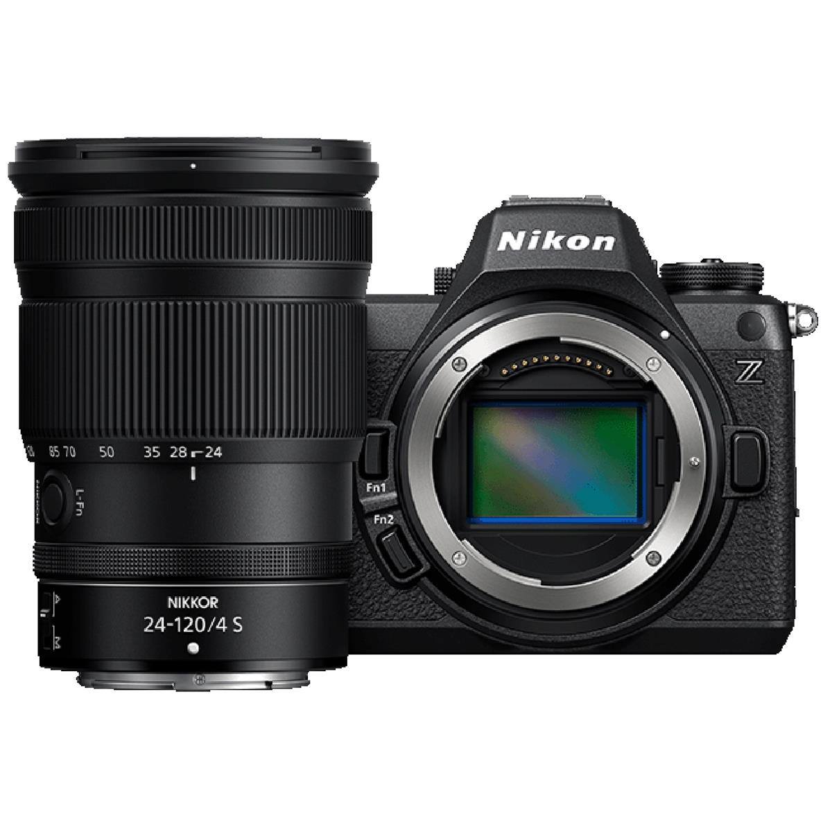 Nikon Z a 85 70 L-Fn 50 35 28 24 I Fn1 Fn2 be NIKKOR 24-120/4 S